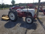 1947 Ford 8n Tractor W/ Brush Hog