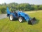 New Holland Tc40d Tractor W/ Loader & Backhoe