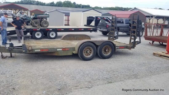 1999 Parker Equipment Trailer - 18'