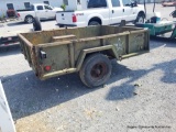 Military Dump Trailer - No Title