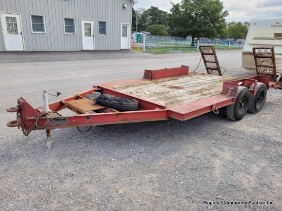 14' Tandem Axle Trailer - No Title