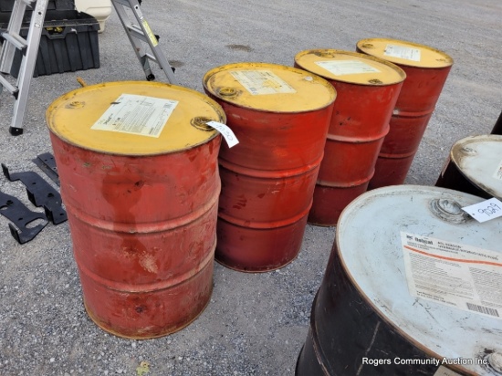 4 - 55 Gal Steel Drums
