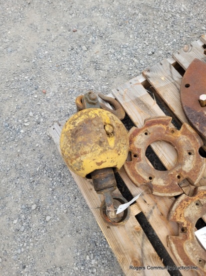 Weighted Crane Hook