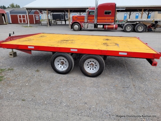 14' Tandem Axle Trailer - No Titl