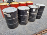 4 - 55 Gal Steel Drums