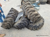 4 Tires & Wheels - 39x15-22.5