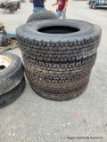 4 - 11r22.5 Tires - New