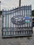 New 14' Driveway Gates With Deer Scene