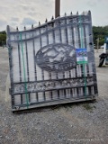 New 14' Driveway Gates With Deer Scene