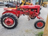 Farmall A Tractor W/ Good Rubber