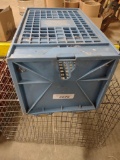 Blue Carrier Crate