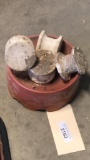 3 Pigeon Nests & 4 Pigeon Rooster Blocks