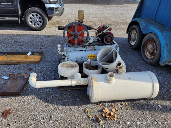 Compressor For Milking Parlor