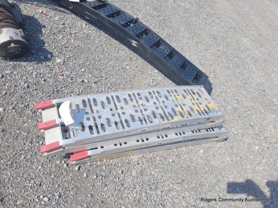 Pair Of Folding Alum Ramps