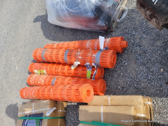 7 Rolls Orange Snow Fence