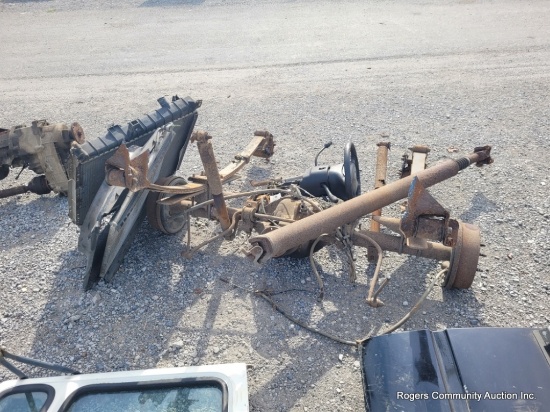 Ranger Rear End/ Steering Column & Drive Shaft