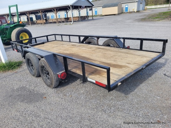 16' X77" Tandem Trailer - No Title