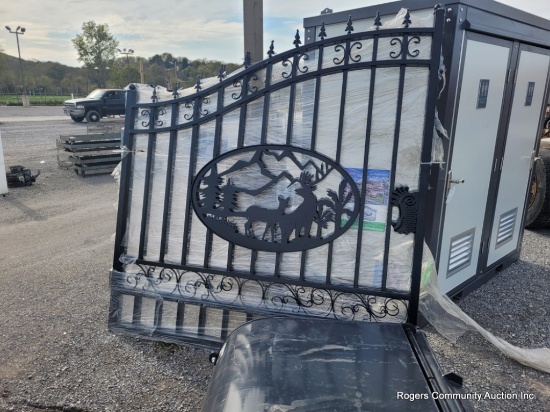Deer Scene Gates