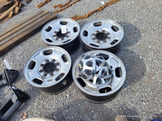 4 - 17" Rims - Chevy