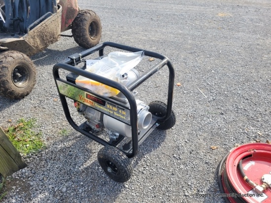 New 4" Water Pump 9 Hp Power Train