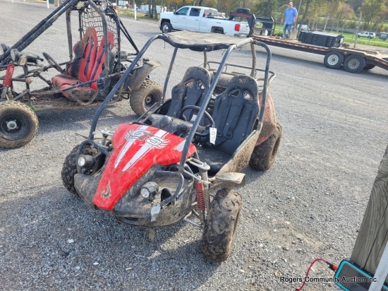 Gts Hammerhead Go Cart - Runs