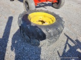 2 Tractor Tires & Wheels (11x24