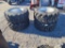 4 Jlg Tires & Wheels - 8 Bolt 39x15-22.5