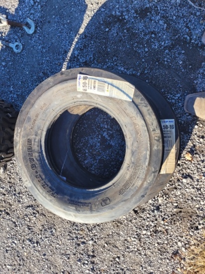 2 - 3 Rib Tires - 6.5" X 16"