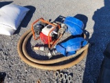 Honda Trash Pump W/ Hose - Runs & Works