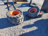 4 Bobcat Wheels And Tires - 8 Bolt