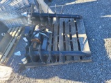 Post Hole Auger Attachments W/ 2 Bits