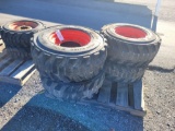 4 Bobcat Wheels & Tires - 12-16.5