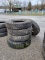 5 Semi Tires (2 With Rims)