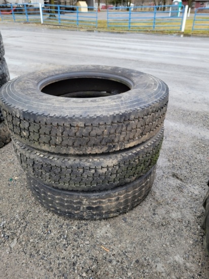 2 Semi Tires - 11245s