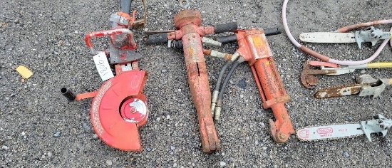Hydraulic Saws And Jack Hammer
