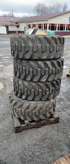 4 - 14-17.5 Loader Tires