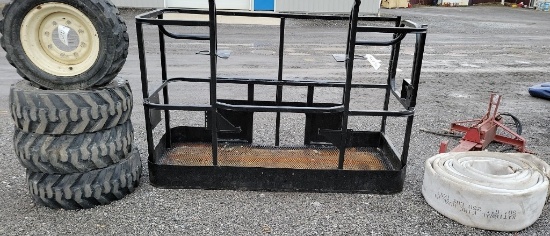 72" Man Lift Basket
