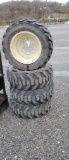 4 Skid Loader Tires & Rims