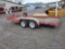 16' Top Hat Tandem Axle Trailer