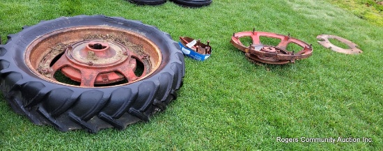 Farmall H Rear Wheels And Weights