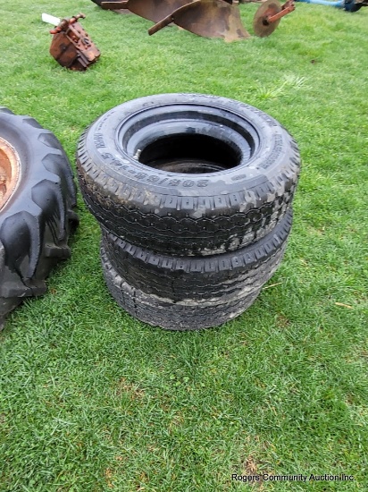 3 Trailer Tires & Wheels - 205/65-14.5