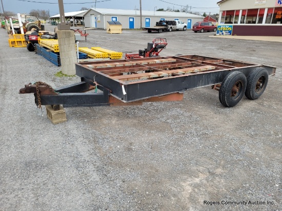 Equipment Utility Trailer  171/2 Ft X 6 1/2 Ft