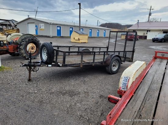 12' Single Axle Trailer - No Title
