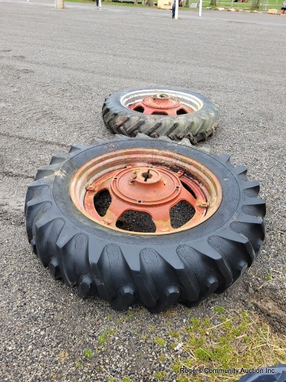 2 - 38" Tires On Farmall Wheels