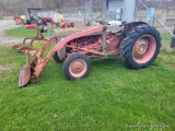 Massey Ferguson Tractor W/ Loader Frame & Blade
