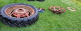 Farmall H Rear Wheels And Weights