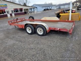 16' Top Hat Tandem Axle Trailer