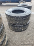 2 Semi Tires 425/65/r22.5 Bridgestone