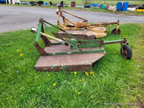 John Deere 4' Brush Hog W/ Deck Cut Out