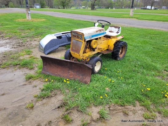 International Cub Tractor W/ Snow Plow